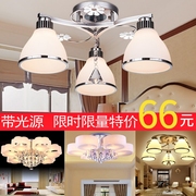客厅水晶吊灯现代简约创意，个性led卧室灯，温馨浪漫家用吸顶餐厅灯