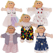 大号40厘米椰菜娃娃衣服DIY换装服饰公主裙套装女孩玩具礼物过家