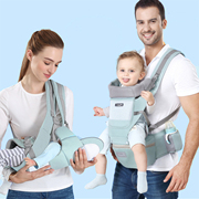 婴儿背带前后两用多功能，前抱式宝宝腰凳外出简易轻便小孩子横抱娃