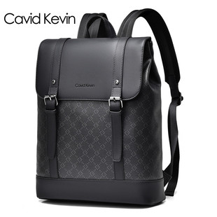 Cavid Kevin欧美男士双肩包背包休闲电脑旅行包潮流时尚学生书包