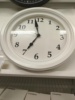 宜家桑卓挂钟 白色装饰品时钟壁式和台式时钟 表直径 35 厘米