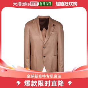 香港直邮Lardini 男士 单排扣长袖西装外套