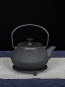 定制小铁壶烧水煮泡茶铸铁，家用手工无涂层，水壶铁茶壶茶具茶杯自用