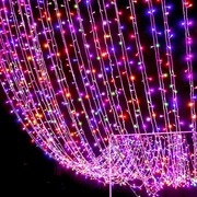 LED满天星节日圣诞树灯挂灯彩灯户外防水装饰灯店铺商场婚庆串灯