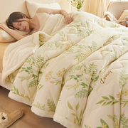 毛毯被子冬季加厚毯子沙发，午睡盖毯牛奶绒空调毯珊瑚绒床单床上用