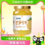 ZEK蜂蜜柚子茶580g韩国进口蜂蜜柚果茶饮料水果茶蜜果酱冲饮