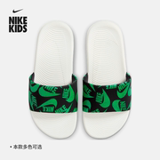 Nike耐克男童KAWA SLIDE大童拖鞋夏季室内外缓震DX1976