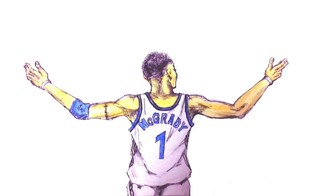 球迷版 特雷西麦克格雷迪1号麦迪球衣McGrady篮球服热压背心T-MAC