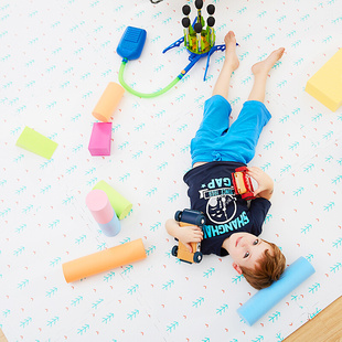 家用拼接泡沫地垫婴儿童爬爬垫子卧室卡通环保游戏防摔宝宝爬行垫