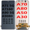 7160A70S适用三星A80A8050显示屏幕5G总成A90A9080A71A51A50A515G