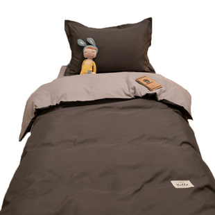 学生被子宿舍床上三件套床上用品单人床单被罩被套被褥全套六件套