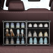 车载鞋盒透明车用车内汽车，后备箱放鞋子收纳神器鞋架床底储物鞋柜