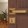 新中式分体门锁室内卧室，房间木门锁房，门锁家用静音磁吸门把手锁具