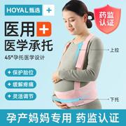 托腹带孕妇专用大尺码200斤用品，睡觉肚子拖腹部带孕中期孕晚期医