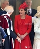 凯特王妃同款春春风衣外套长袖 西服领职业群裙红色 通勤遮肚显瘦