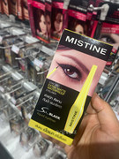 泰国mistinesoblack黄管浓黑眼线液笔哑光，超细防水防汗不晕染