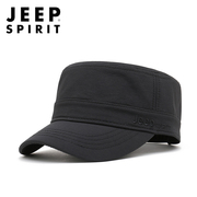 加绒加厚吉普jeep平顶帽，速干短檐光版男女，休闲帽子春夏保暖帽