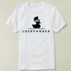luckyduck衣服个性定制文化衫，diyteet-shirtt恤衣服