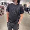 CK Calvin Klein夏季男士时尚美式休闲圆标LOGO圆领短袖T恤