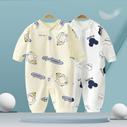 婴儿连体衣新生儿衣服纯棉睡衣，春秋款套装，宝宝空调服夏季哈衣爬服
