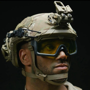 FMA 战术头盔专用护目镜夏天骑行可用防尘防弹战术特种兵装备眼镜