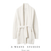 温柔气质~100%纯山羊绒开衫，女宽松加厚山羊绒，针织气质开衫冬