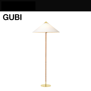 gubi9602客厅卧室，落地灯立灯帆布，藤条灯欧式灯具