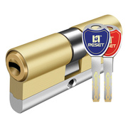 reset防盗门锁芯全铜36叶片c级锁芯入户门，锁具8把钥匙rst-13690p3