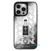 CASETi镜面限量黑白烧酒瓶15Pro适用iPhone14ProMax苹果13Pro网红明星朴宰范WON SOJU磁吸壳12防摔保护套