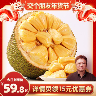 罗永浩年货节鲜蜂队泰国进口菠萝蜜10-20斤干苞泰国菠萝蜜