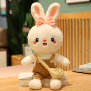 创意兔子玩偶娃娃公仔可爱小白兔儿童娃娃抱枕女孩情人节礼物
