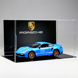 保时捷911跑车模型20周年纪念版合金汽车玩具高档男生520生日礼物
