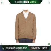 99新未使用香港直邮ALEXANDER MCQUEEN 男士驼色外套 663622-