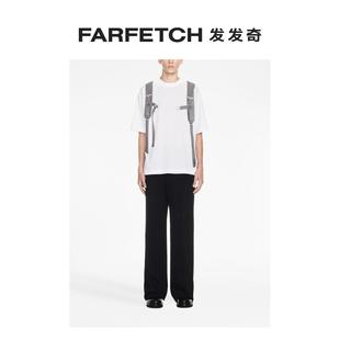 Off-White男士双肩包印花棉T恤FARFETCH发发奇