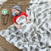 婴儿纱布被子夏季薄款睡袋初生，有机棉包巾，新生儿用品抱被宝宝盖毯
