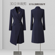 职业连衣裙秋季2023女装，高级感工作服气质，时尚正式场合西装裙
