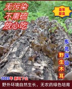 长白山野生黑木耳东北天然特干货级木耳干250g散装无根秋木耳