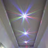水晶筒灯LED过道走廊玄关入户客厅天花灯 七彩射灯可明装3W5W
