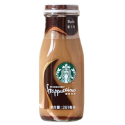 Starbucks星巴克星冰乐摩卡味咖啡饮料281ml瓶装经典浓郁咖啡饮料
