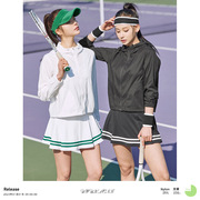 NX奈夕春夏季跑步服三件套运动户外时尚高尔夫网球服套装女