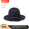 阿玛尼emporioarmani女士羊毛徽标，装饰帽子渔夫帽6370962f502