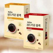 韩国进口咖啡麦馨窈窕淑女原味，摩卡味黑咖啡，2.7g*100条礼盒装