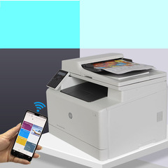 彩色激光打印机多功能一体机传真机复印机手机WIFI打印 CAD图打印