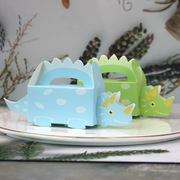 创意喜糖盒 欧式动物盒子 恐龙糖果盒 宝宝满月回装盒
