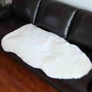 短毛沙发垫皮毛坐垫羊剪绒椅子垫皮毛一体羊毛垫纯羊毛毯毛毛座垫