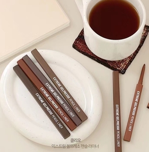 clio眼线胶笔extremegelpresso系列深棕色，哑光日常持久新手
