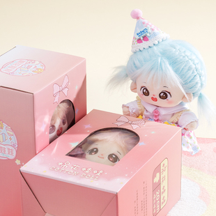 棉花娃娃女正版套装，毛绒公仔玩具，可换装玩偶骨架女孩生日礼物