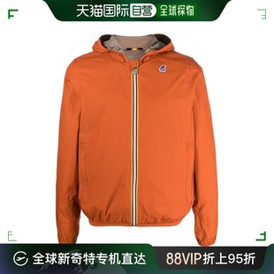 香港直邮K-Way 男士 橙色外套