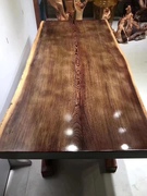 红木大板桌鸡翅木实木大板随型自然，边办公家具茶台茶几客厅实木纹