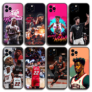 NBA吉米巴特勒手机壳适用一加ACE2热火队10pro/9R迈阿密篮球明星8T硅胶7保护套魅族18X/20黑鲨3/4s